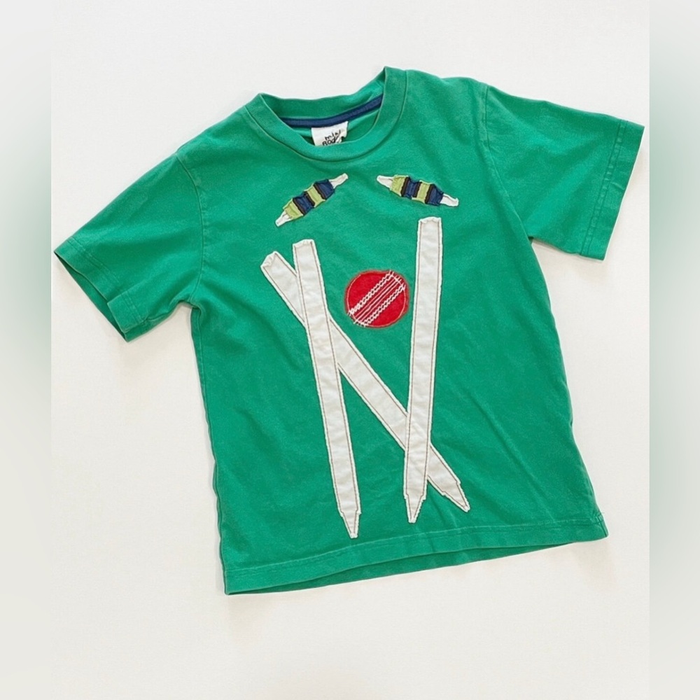 Mini Boden Cricket Shirt Size 4-5Y